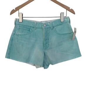 NWT Anthropologie Pilcro Devon Denim Shorts: Spray Color Edition